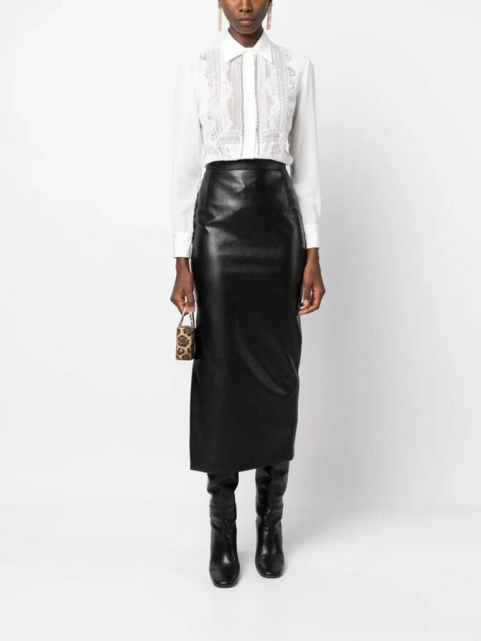 Ermanno Scervino Blouse met borduurwerk Wit