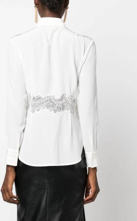 Ermanno Scervino Blouse met borduurwerk Wit