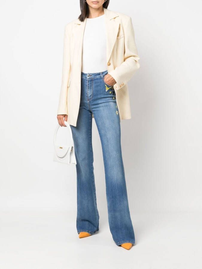 Ermanno Scervino Flared jeans Blauw
