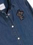Er no Scervino Junior Spijkershirt met logopatch Blauw - Thumbnail 3