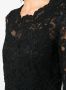 Ermanno Scervino Jurk van kant Zwart - Thumbnail 5