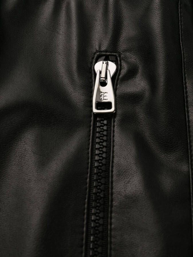 Ermanno Scervino Legging van imitatieleer Zwart