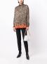 Ermanno Scervino Blouse met luipaardprint Bruin - Thumbnail 2