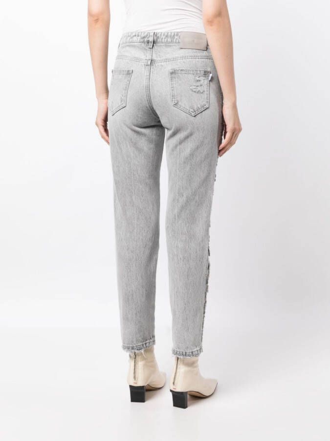 Ermanno Scervino Jeans met smalle pijpen Grijs