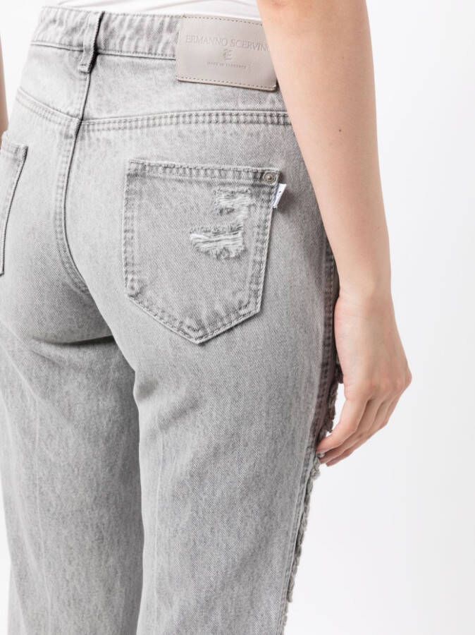 Ermanno Scervino Jeans met smalle pijpen Grijs