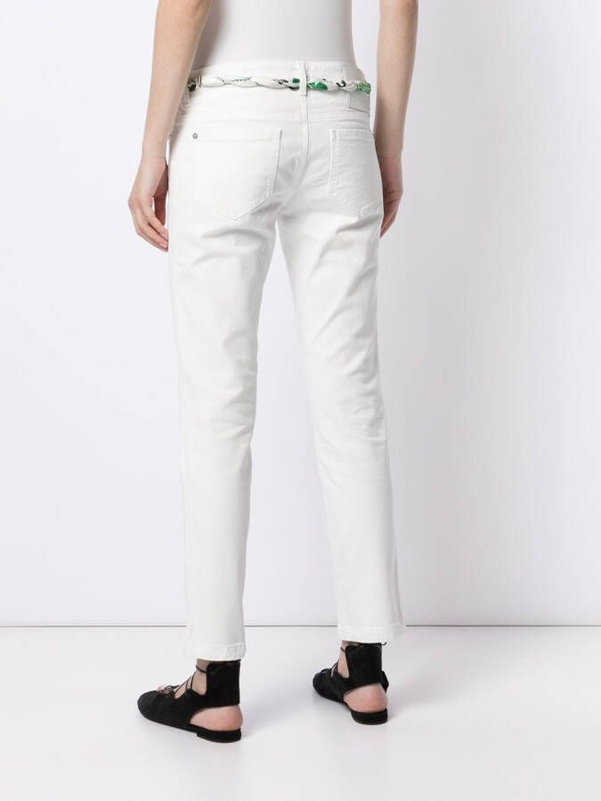 Ermanno Scervino Mid waist jeans Wit