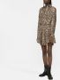 Ermanno Scervino Mini-jurk met luipaardprint Bruin - Thumbnail 2