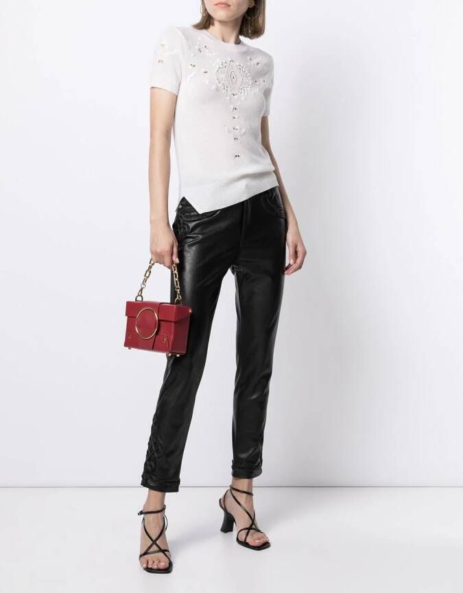 Ermanno Scervino Slim-fit broek Zwart