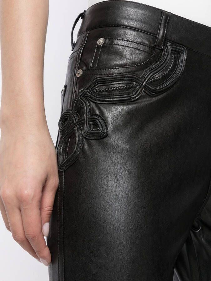 Ermanno Scervino Slim-fit broek Zwart