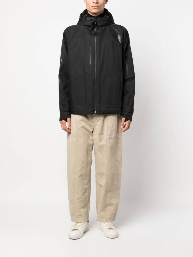 Zegna Jack met capuchon Zwart