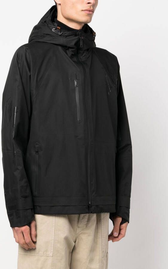 Zegna Jack met capuchon Zwart