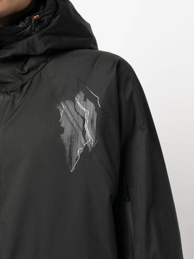 Zegna Jack met capuchon Zwart