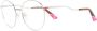 Etnia Barcelona Loredana bril met rond montuur Zilver - Thumbnail 2