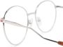 Etnia Barcelona Loredana bril met rond montuur Zilver - Thumbnail 3