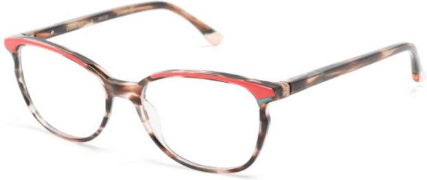 Etnia Barcelona Veracruz bril met schildpadschild design Bruin