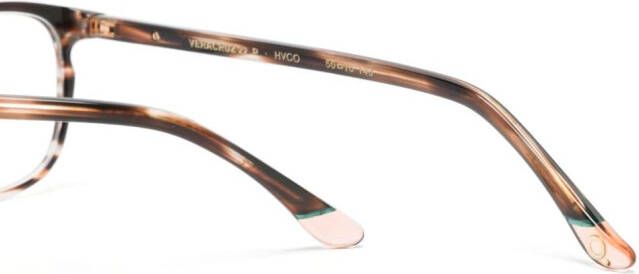 Etnia Barcelona Veracruz bril met schildpadschild design Bruin