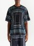 ETRO T-shirt met abstracte print Blauw - Thumbnail 3