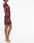 ETRO Asymmetrische jurk Rood - Thumbnail 3