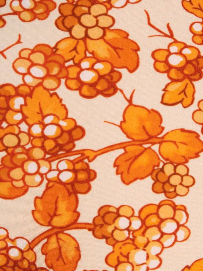 ETRO Bikinitop met bloemenprint Oranje