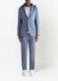 ETRO Blazer met grafische print Blauw - Thumbnail 2