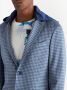 ETRO Blazer met grafische print Blauw - Thumbnail 4