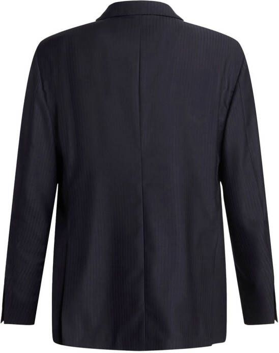ETRO Blazer met krijtstreep Zwart