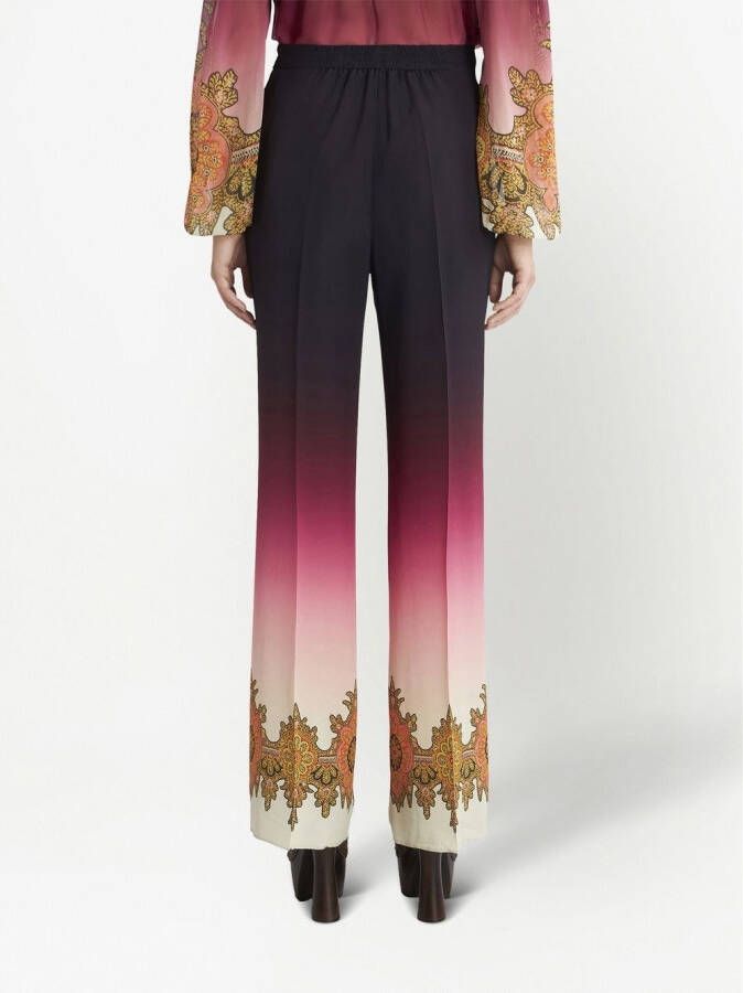 ETRO Blouse met kleurverloop Rood