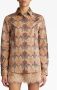 ETRO Blouse met paisley-print Bruin - Thumbnail 3