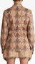 ETRO Blouse met paisley-print Bruin - Thumbnail 4