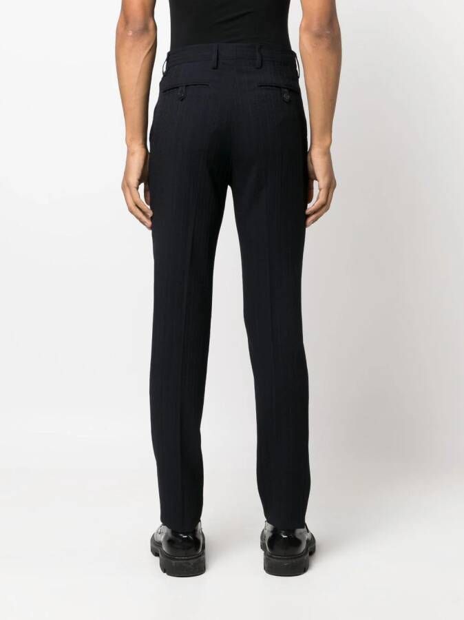 ETRO Broek met textuur Blauw