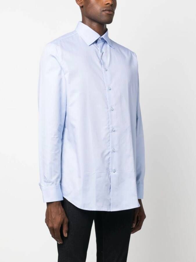 ETRO Button-up overhemd Blauw