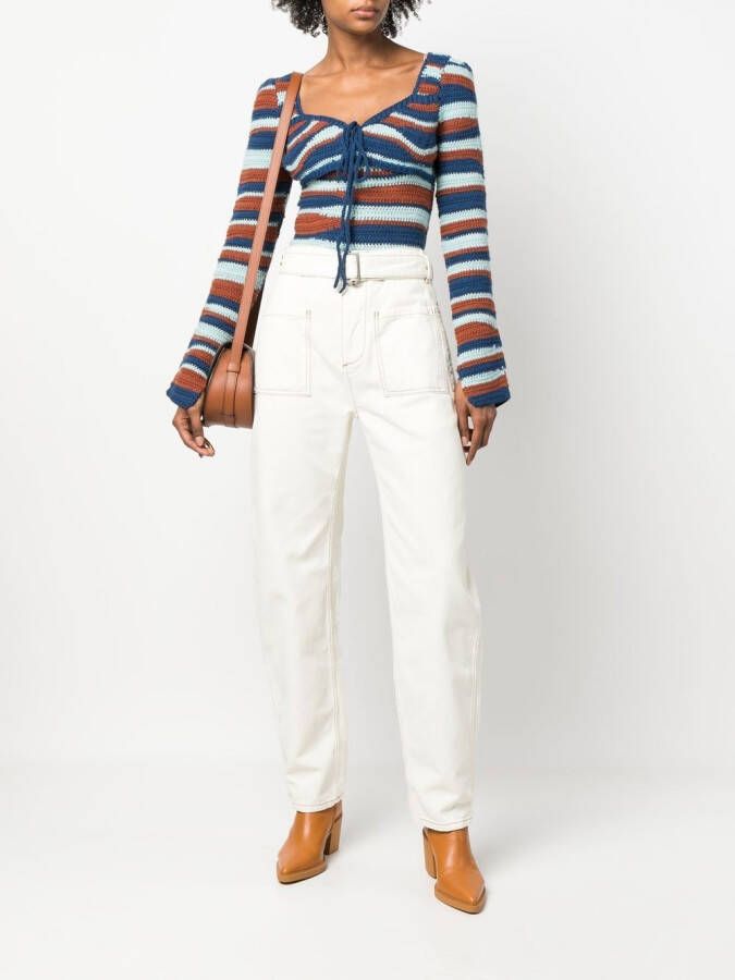 ETRO Cargo broek Wit