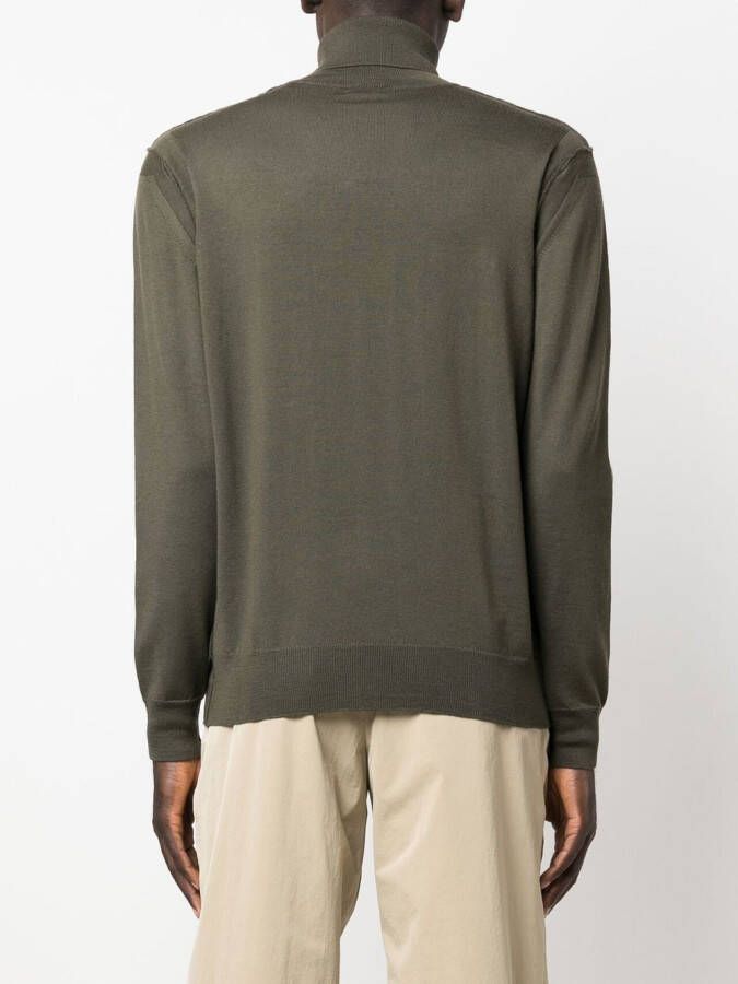 ETRO Coltrui met geborduurd logo Groen