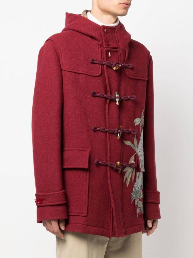 ETRO Donsjas met tijgerprint Rood