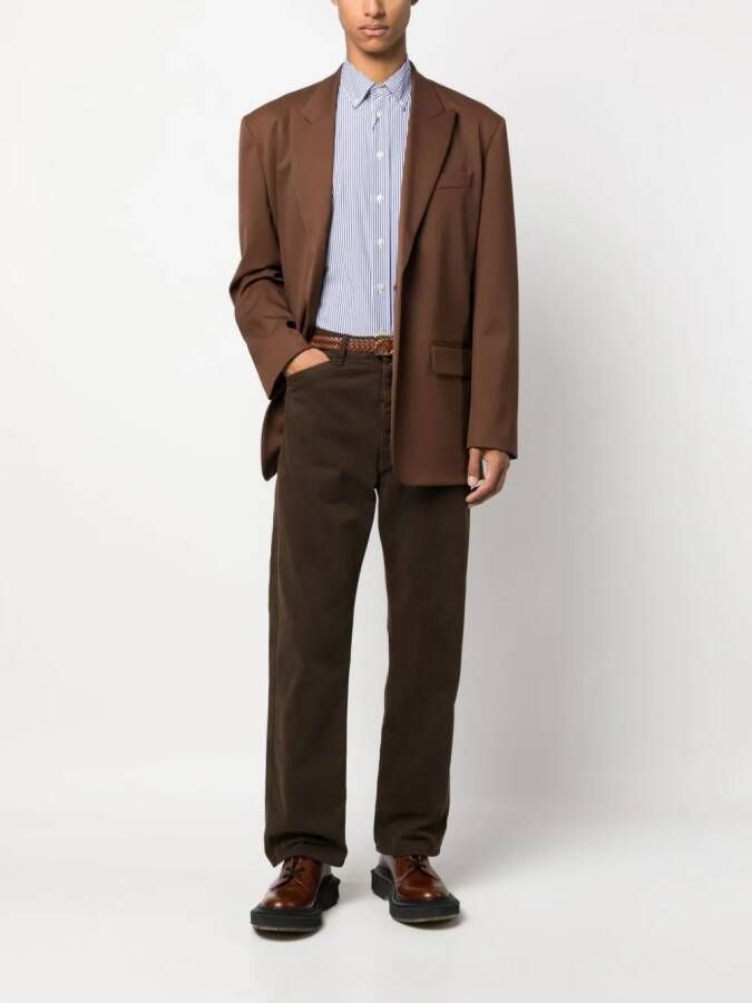 ETRO Gestreept overhemd Blauw