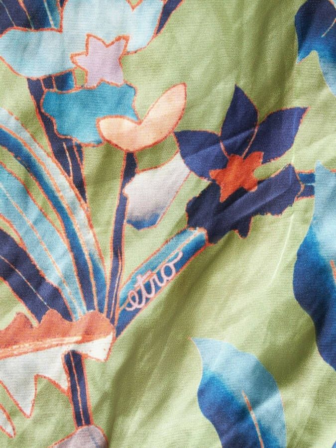 ETRO Shorts met bloemenprint Groen