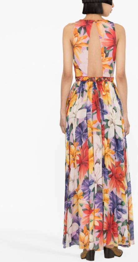 ETRO Jurk met bloemenprint Roze