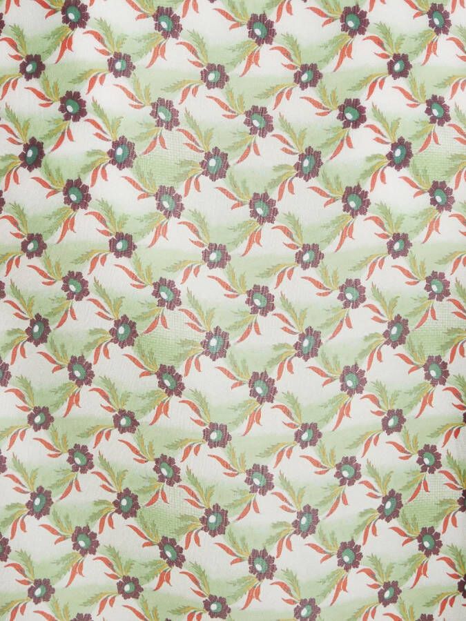 ETRO Sjaal met bloemenprint Groen