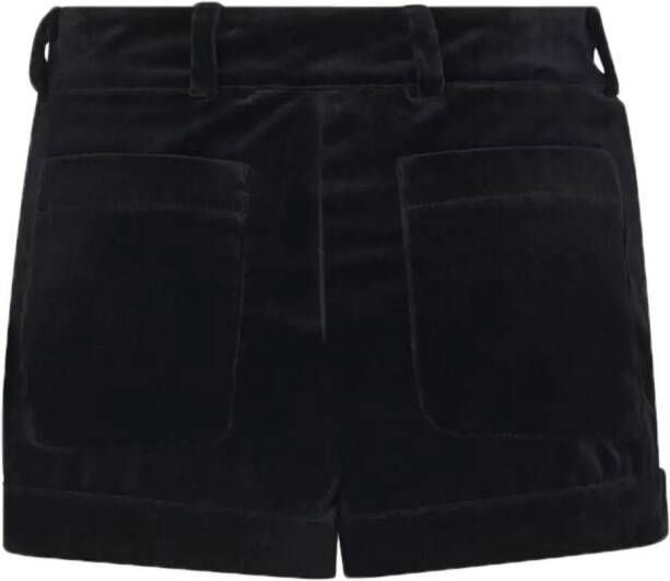 ETRO Fluwelen shorts Zwart
