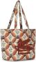 ETRO Geruite shopper Bruin - Thumbnail 4