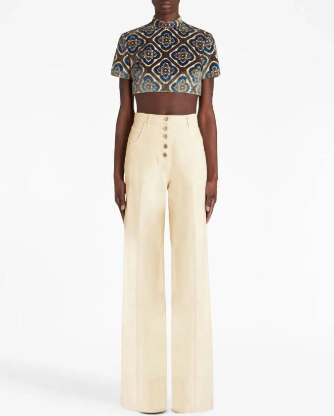 ETRO Flared jeans Wit