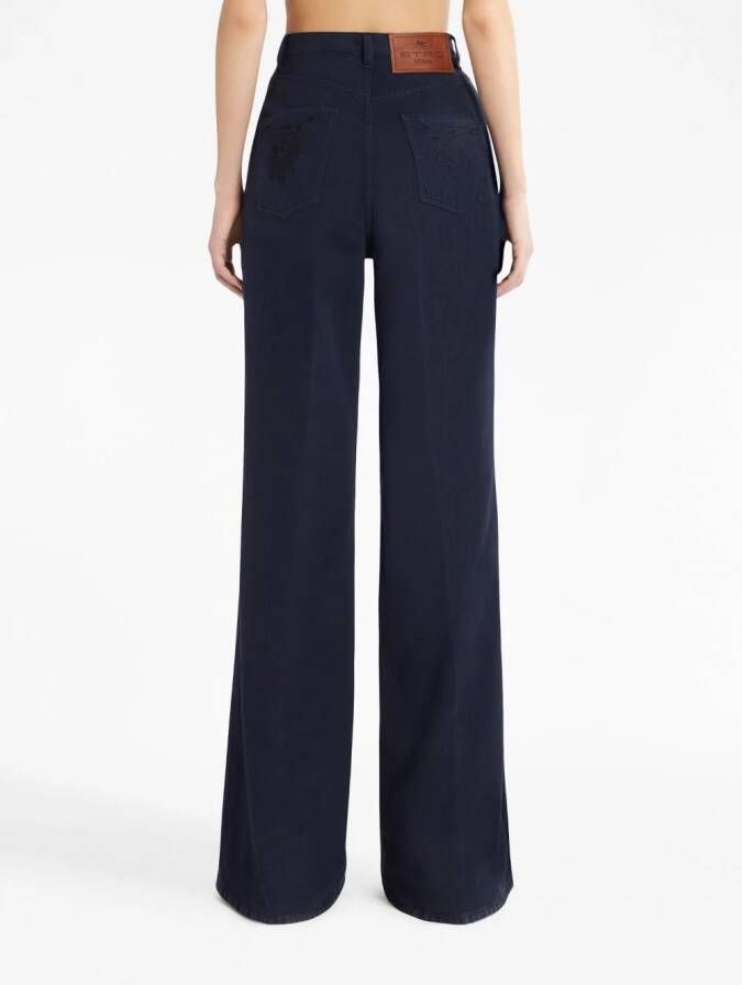 ETRO Flared jeans Blauw