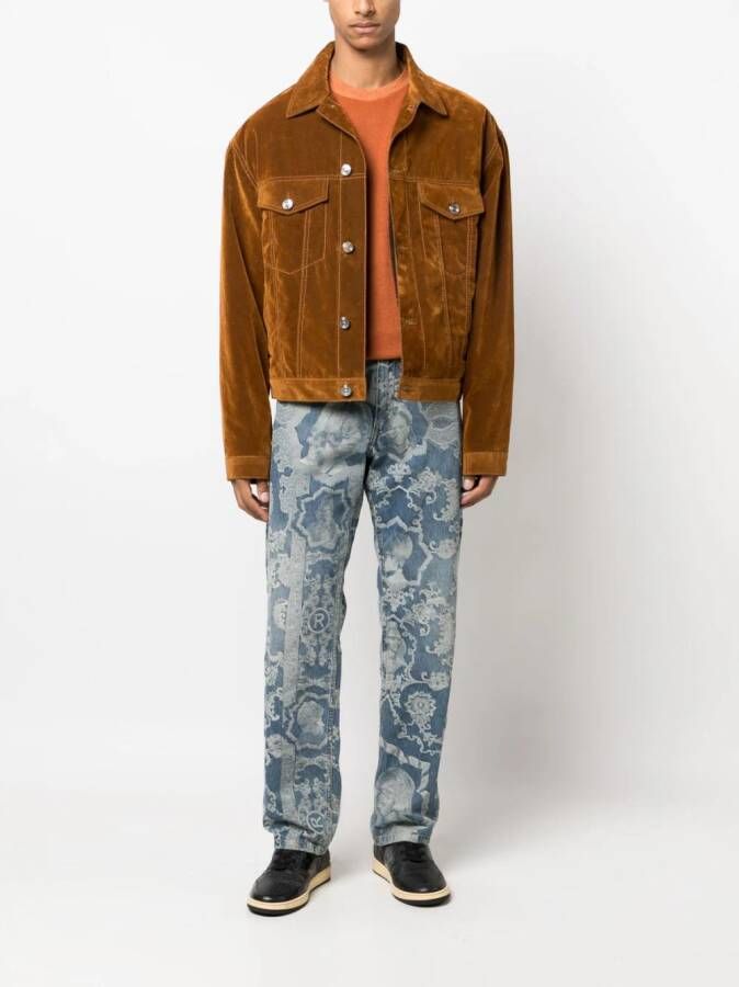 ETRO Jack met geborduurd logo Bruin