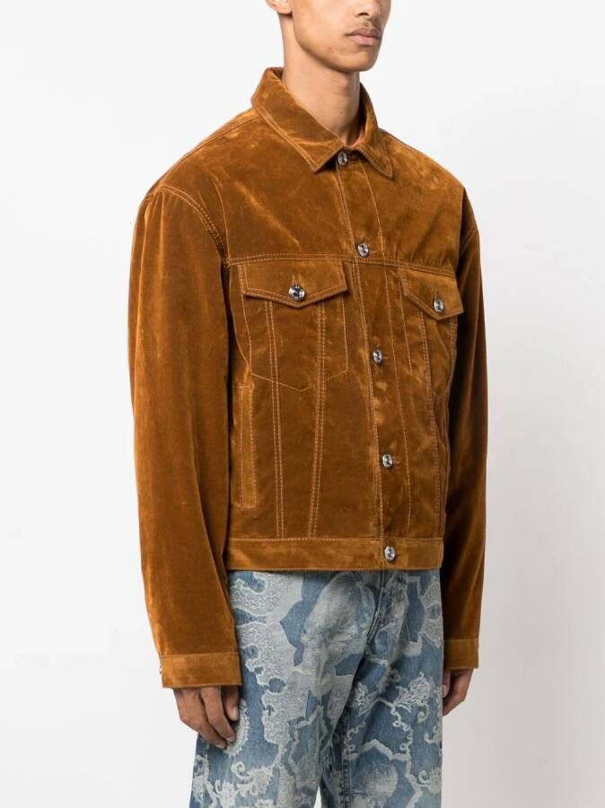 ETRO Jack met geborduurd logo Bruin