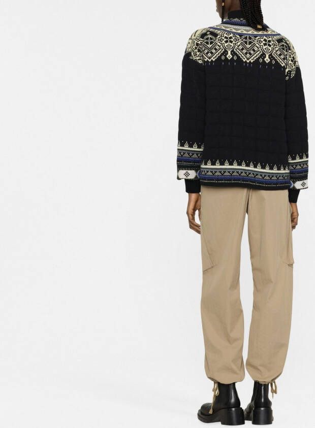 ETRO Jack met geometrisch patroon Zwart