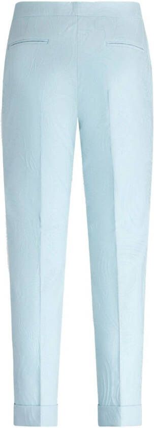 ETRO Pantalon met jacquard Blauw