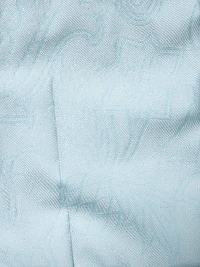 ETRO Pantalon met jacquard Blauw