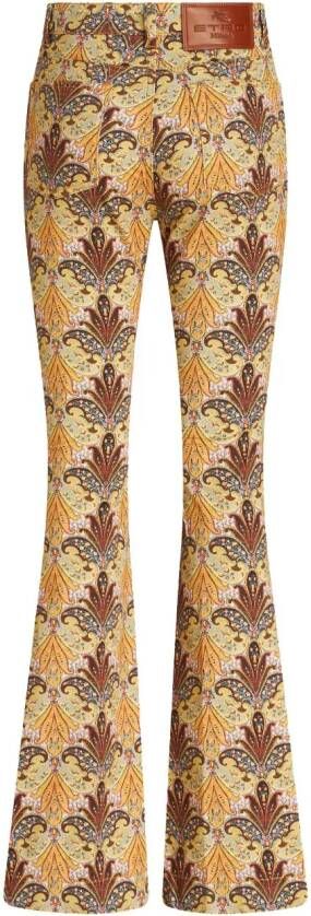 ETRO Jeans met print Veelkleurig