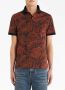 ETRO Poloshirt met bloemenprint Rood - Thumbnail 2