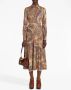 ETRO Jurk met paisley-print Oranje - Thumbnail 2